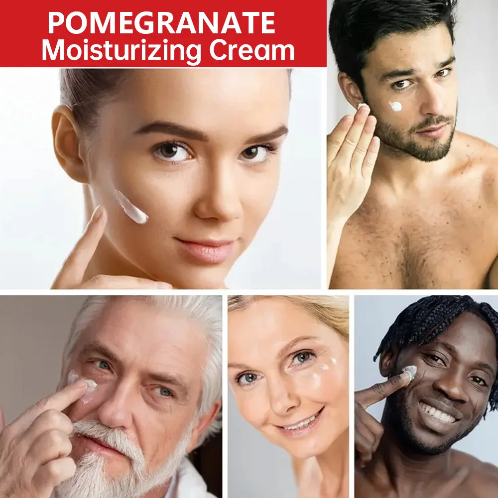 Red Pomegranate Face Cream – Anti-Aging & Brightening Moisturizer Anti-Aging Face Cream Peaceful Pleasures Health and Wellness