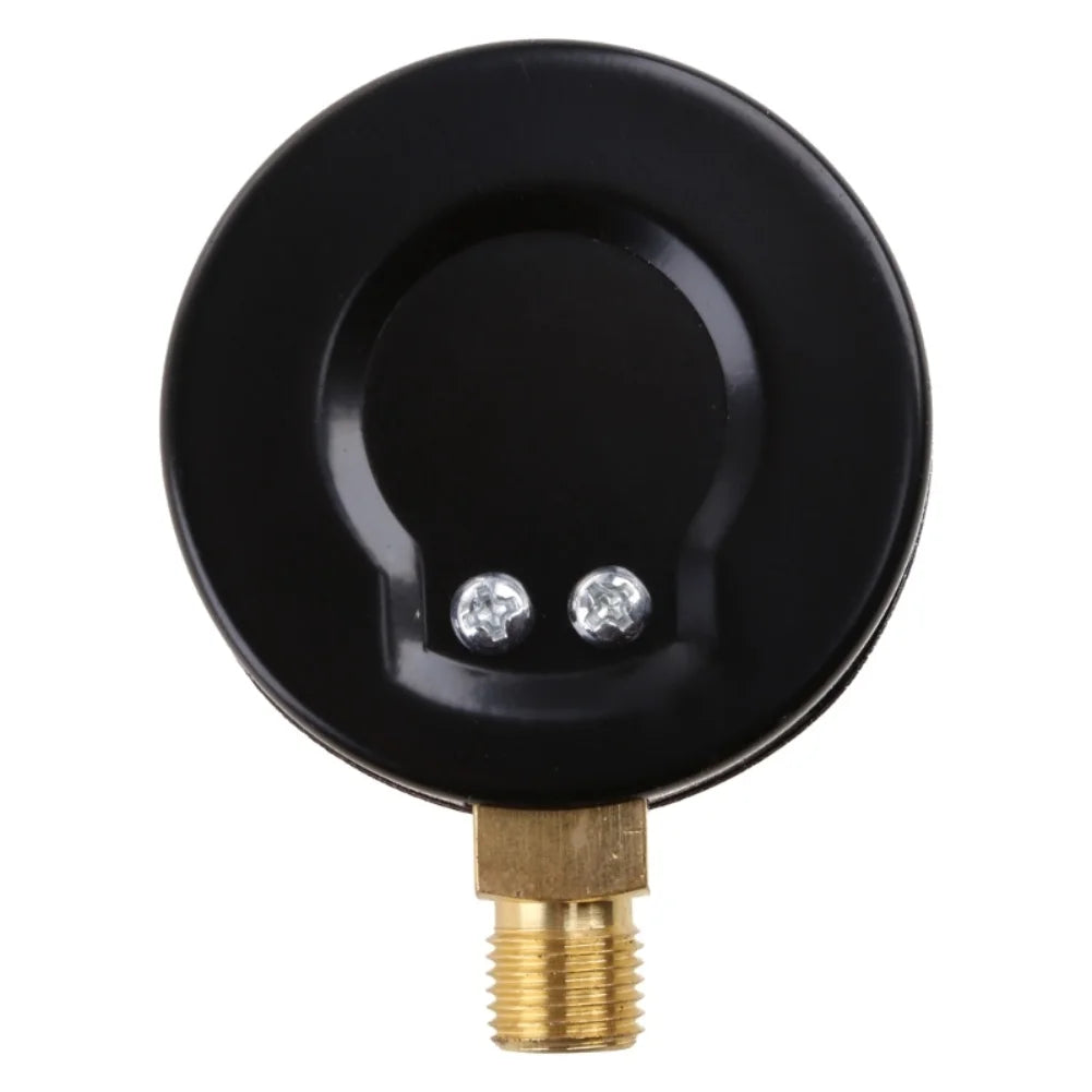 2-in-1 Pressure Gauge Thermometer 10 Bar Temperature Up 120 C Floor