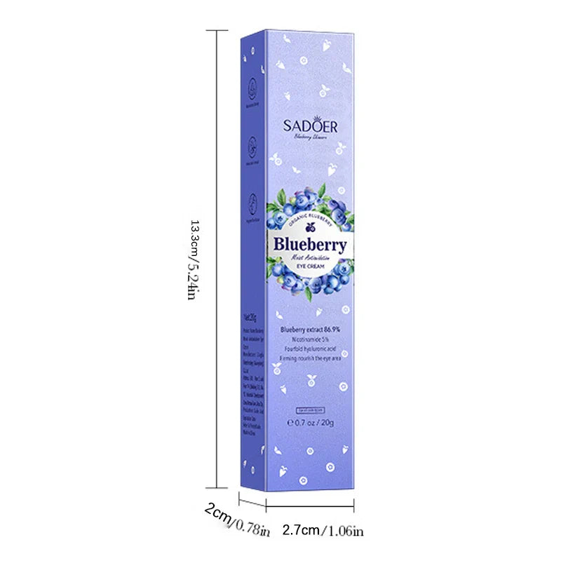 Blueberry Eye Cream – Moisturizing, Firming & Brightening