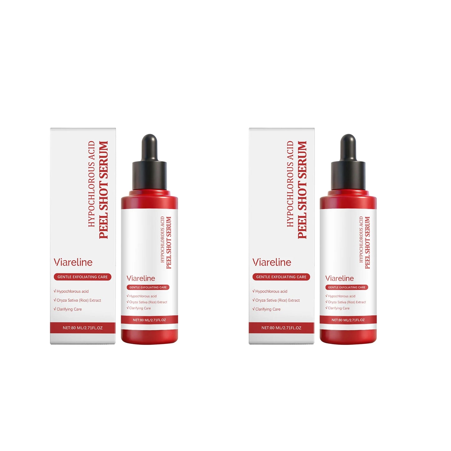 Rice Exfoliating Serum Moisturizing Brightening Cleansing Pores Dead Skin Remover Oil Control Smoothing Facial Peeling Essence Peaceful Pleasures Health and Wellness 160ml boxed
