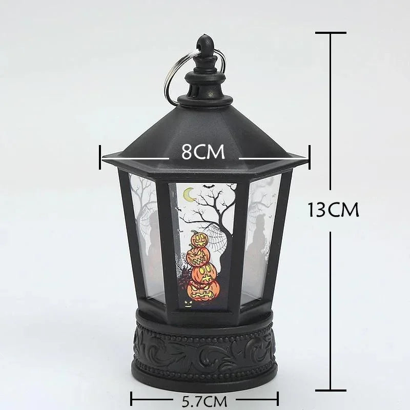 Halloween Pumpkin Lights Horror Ghost Wind Lantern Christmas Light