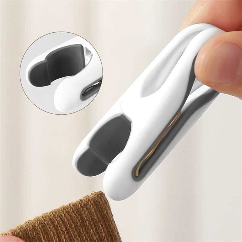 Clip Drying Clothes Without Traces Drying Clothespin Strong Fixed Socks Storage Basket Home Windproof Non-slip Dormitory Peaceful Pleasures Health and Wellness