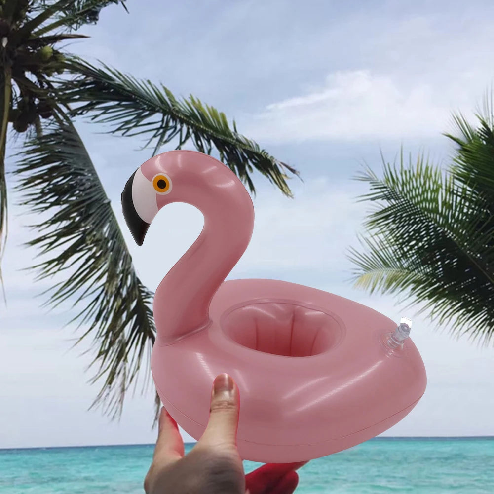 Inflatable Pool Drink Cup Holder & Cooler Table Pool Party Accessory Peaceful Pleasures Health and Wellness