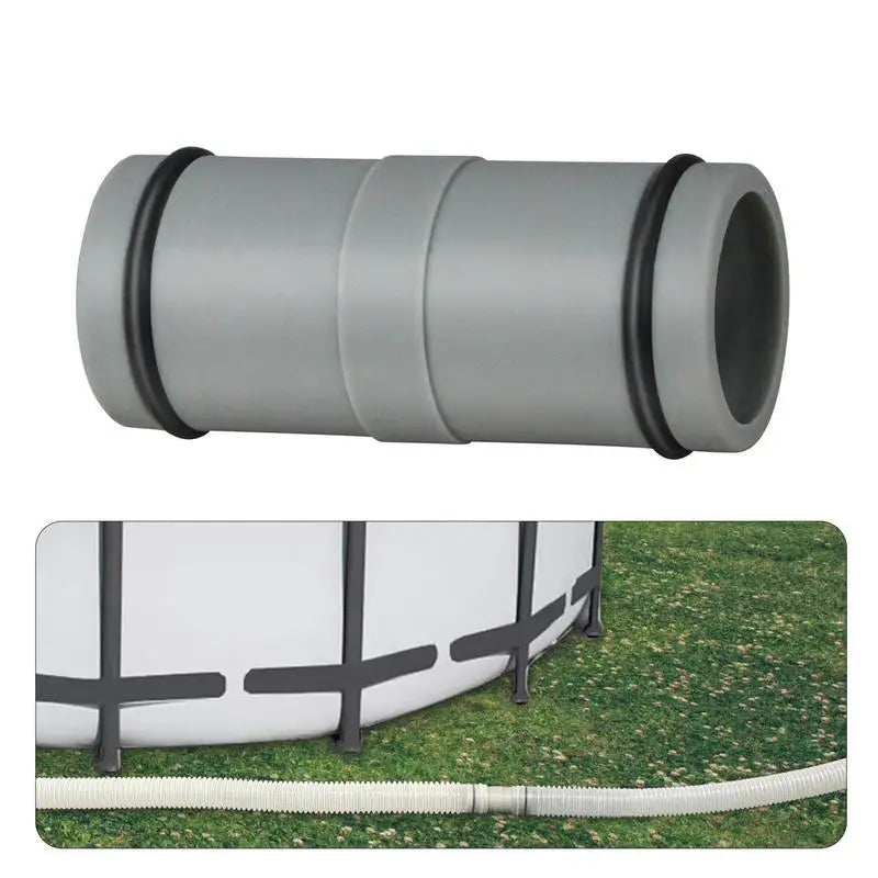 Pool Pump Connector Two-Way Pipe Connection Gadget For 1-1/4 Inch Or 32mm Hose With Rubber O-Ring Above-Ground Pool Supplies For Peaceful Pleasures Health and Wellness