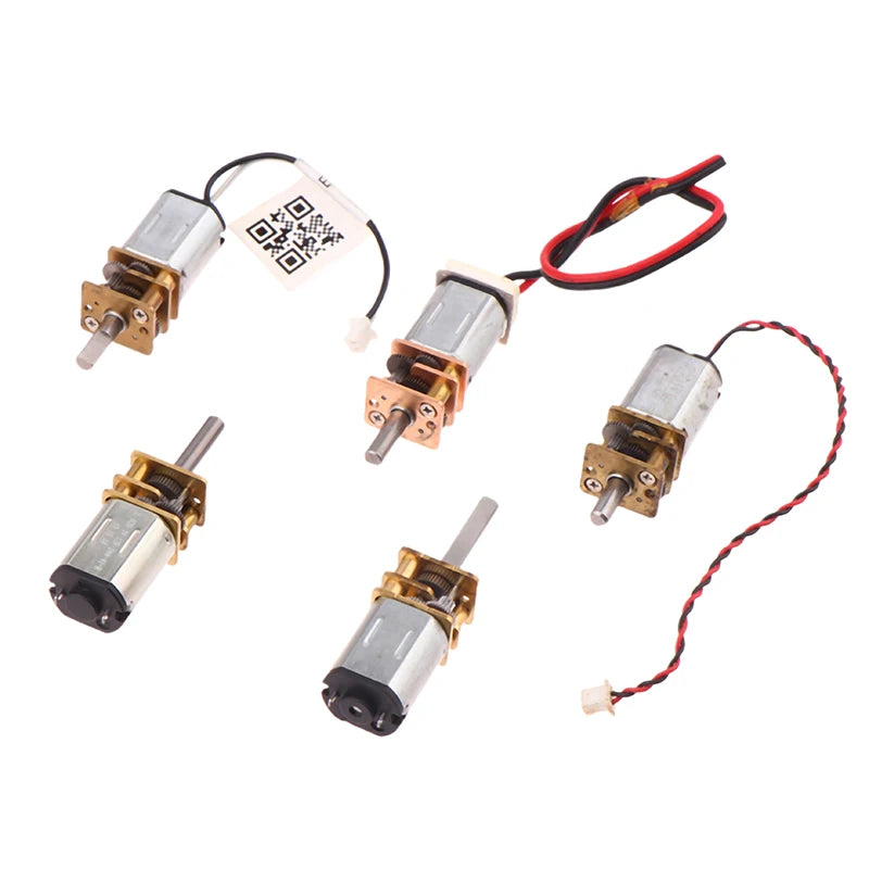 N20 Mini Metal Gear Motor DC 3V–12V 60RPM Gearbox Reducer DC Gear Motor Peaceful Pleasures Health and Wellness