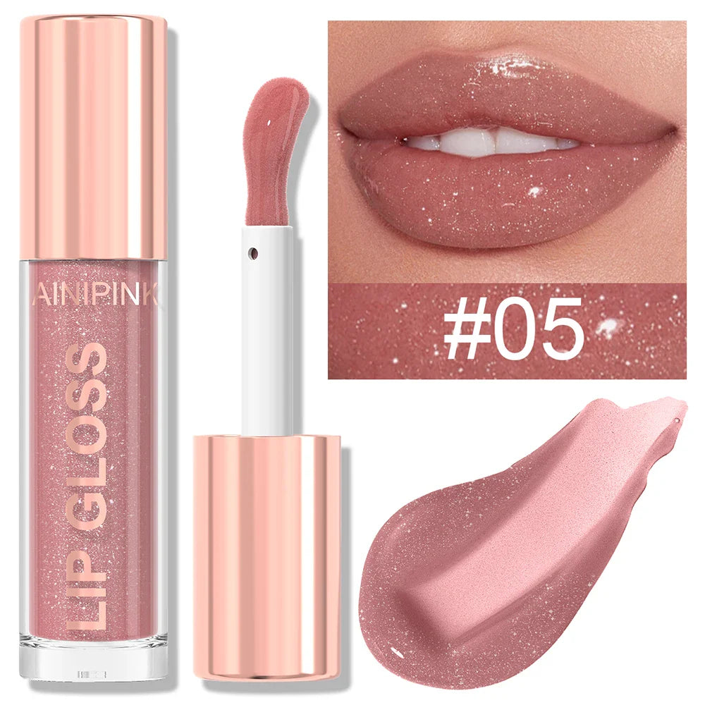 Glitter Lip Gloss – Waterproof, Moisturizing & Long-Lasting