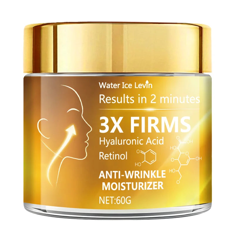 3X Anti-Wrinkle Face Cream – Hyaluronic Acid & Retinol 60g