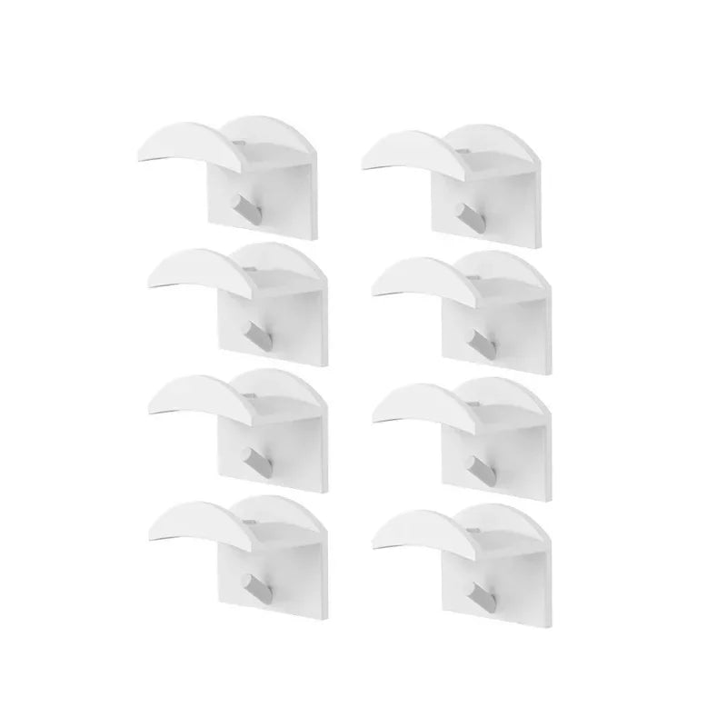No-Drill Wall Hat Hooks – Baseball Cap Organizer, 2–10 Pack