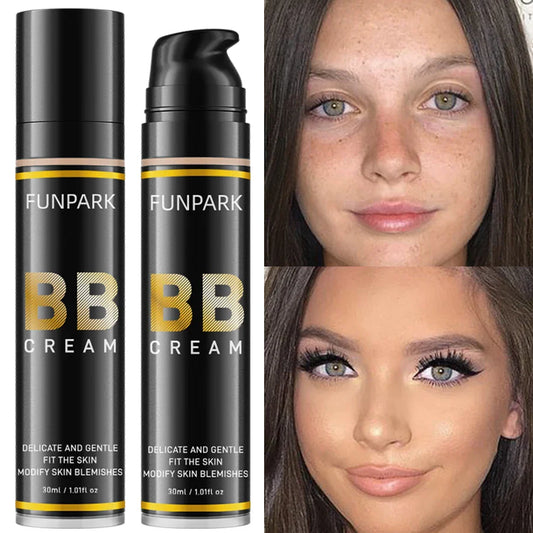 FUNPARK CC Cream Foundation – 8 Shades, Concealer & Coverage CC Cream Foundation Oasis Select