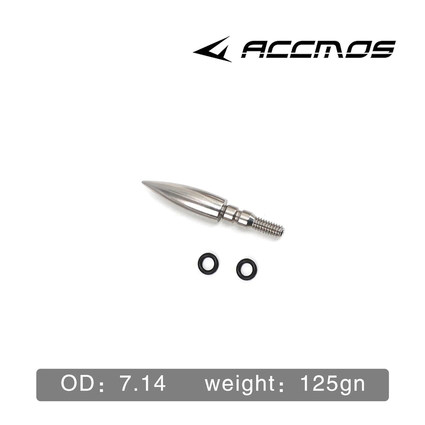 Arrowhead Stainless Steel Archery Replaceable Screw-in Tip 100 125