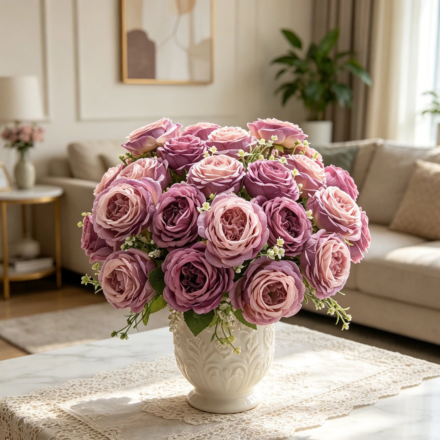 Artificial Silk Peony Flowers | Wedding, Party & Home Décor