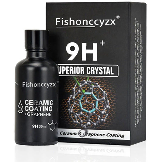Car Graphene Ceramic Coating Automobile Oxidation Liquid Nanocoating Super Hydrophobic Glass Coating Set Polishing Liquid Peaceful Pleasures Health and Wellness 50ml