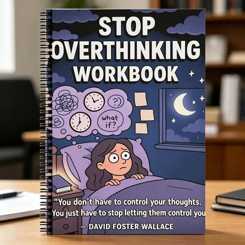 Relief Workbook Stop Overthinking Stress Management Techniques Self