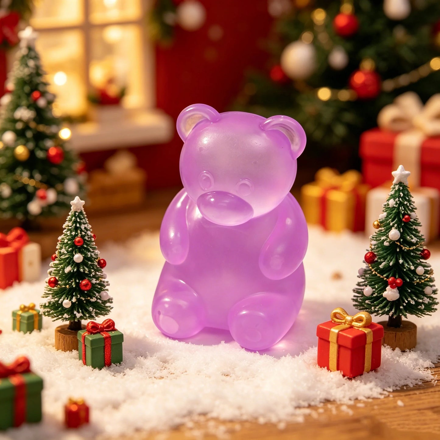 Squishy Bear Stress Ball – Squeeze Toy for Adults & Kids
