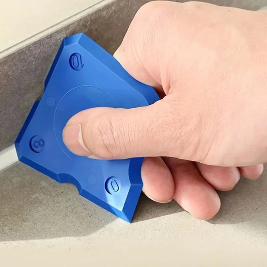 4-Piece Silicone Caulking Tool Set - Versatile, Easy Clean-up, & Professional Sealant Spreading Peaceful Pleasures Health and Wellness Default Title