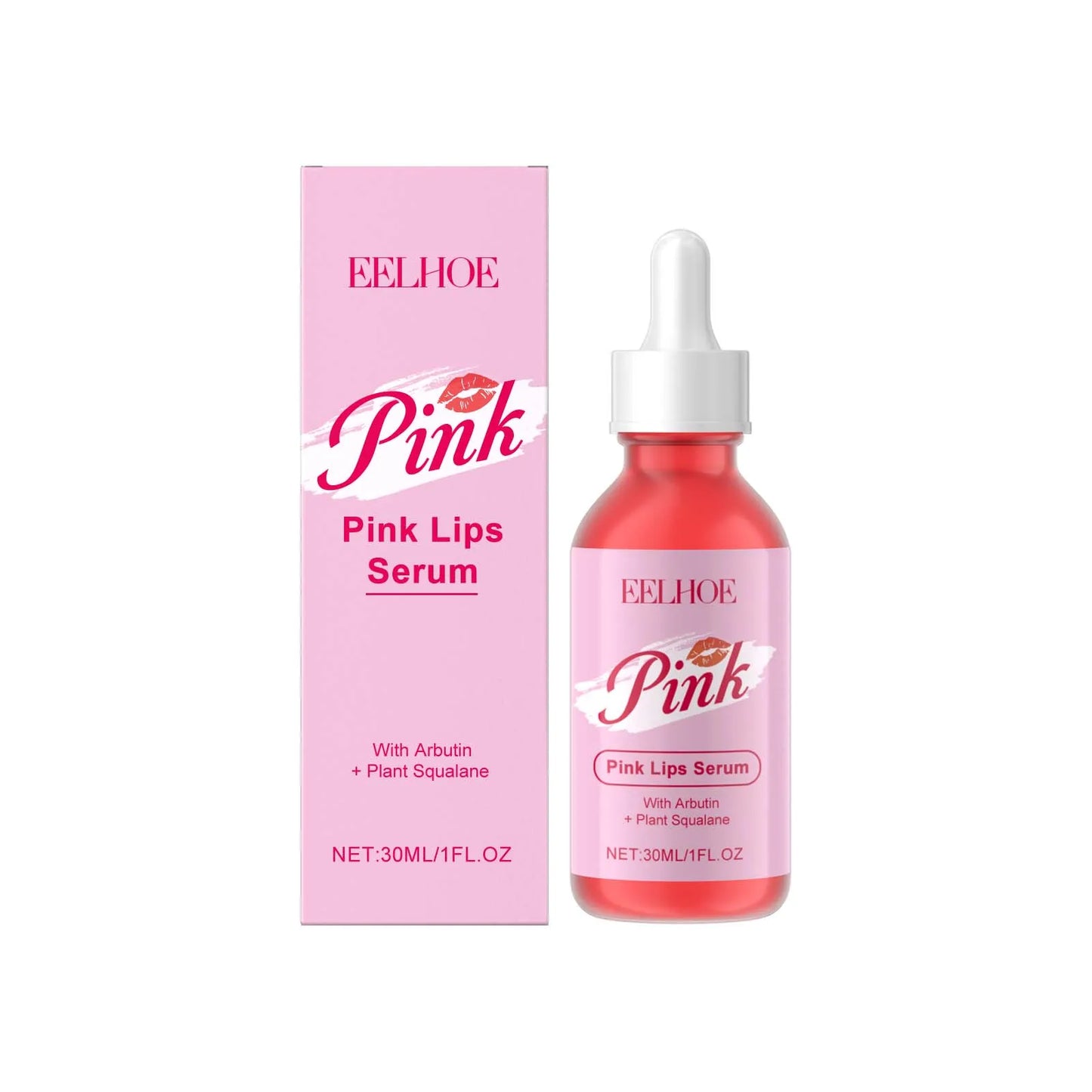 Pink Lip Brightening Serum – Lighten, Plump & Hydrate Lips