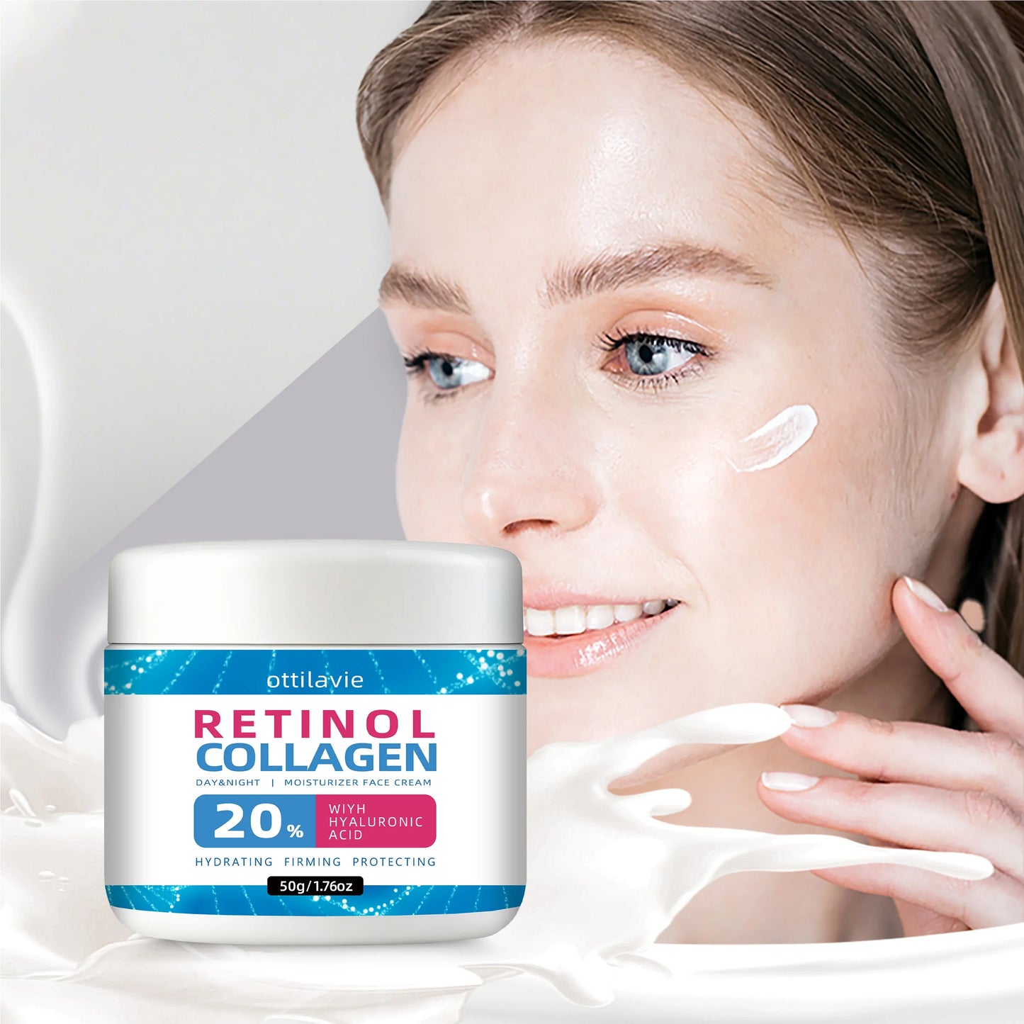 Retinol & Collagen Moisturizing Cream – Day & Night All Skin