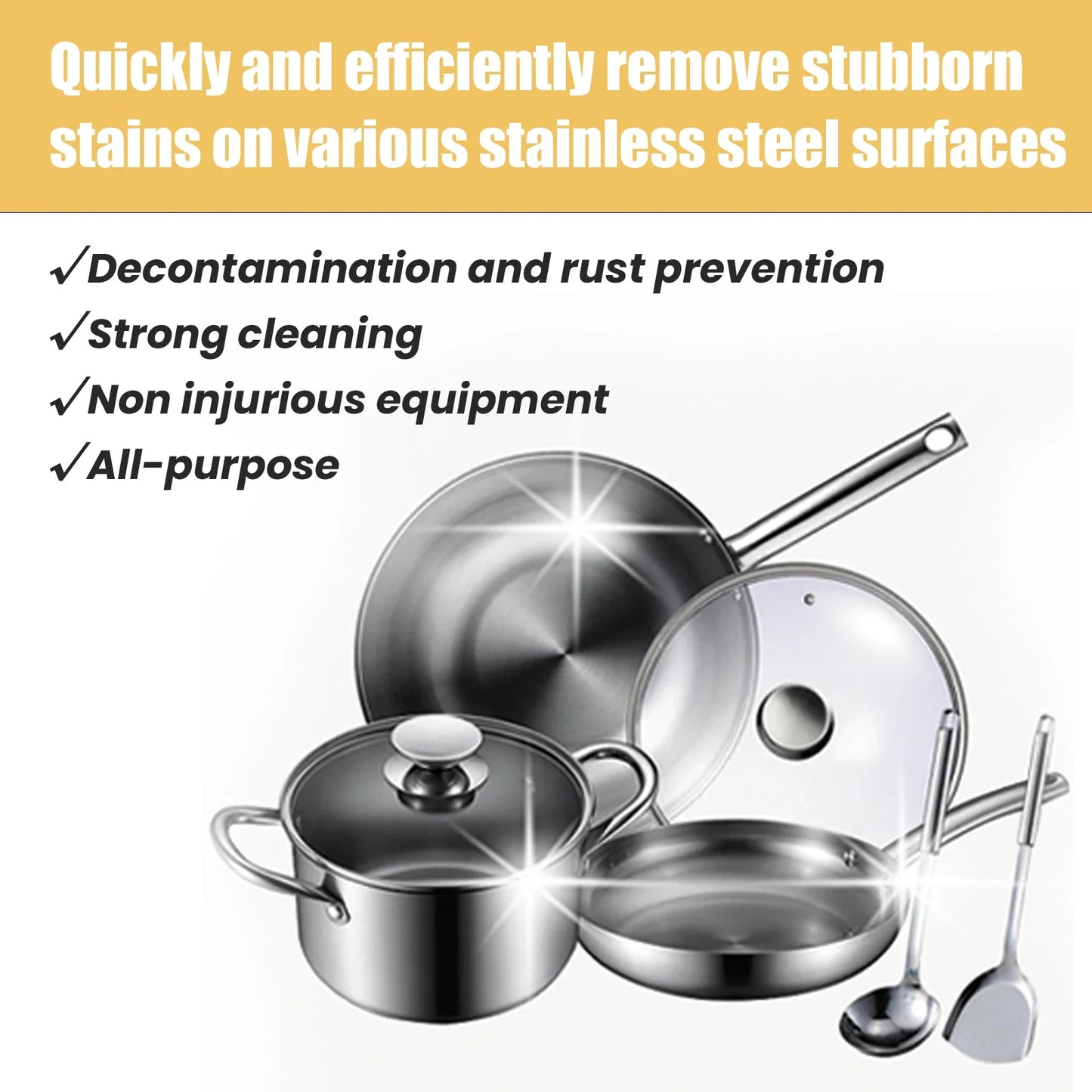 Stainless Steel Cleaning Paste – Rust Remover & Metal Polish