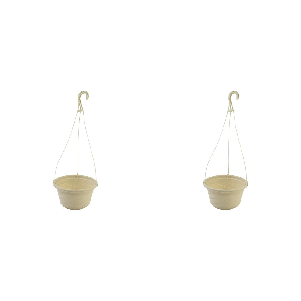 1 2 Hanging Flower Plant Pot Basket Stand Balcony Garden Decor Hanger