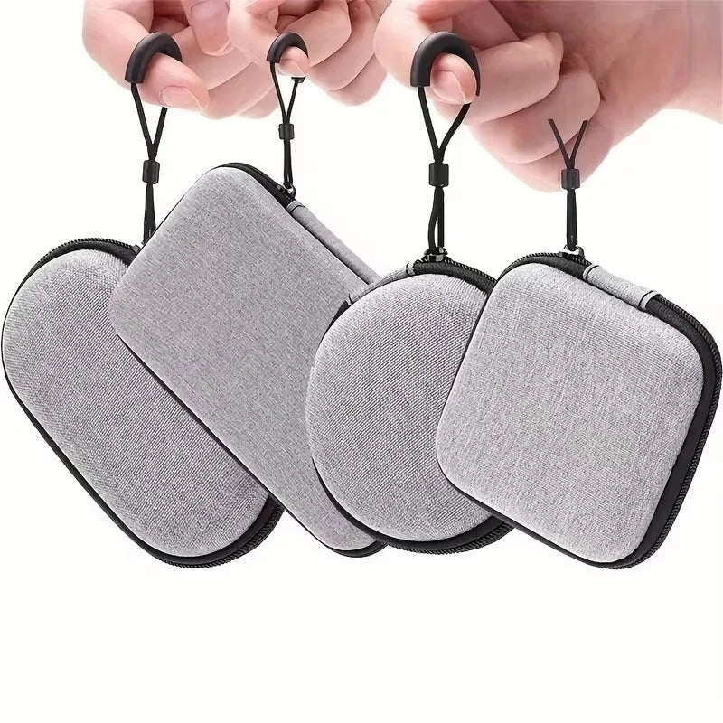 Mini Hard EVA Electronics Organizer Bag | Cables & USB Travel Case