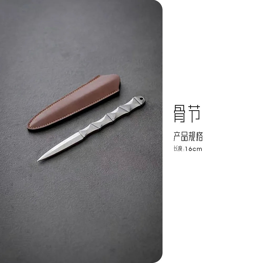 Yishi Tea Talk Chinese Pu'er Tea Knife Retro Diamond Tea Needle Split Tea Brick Tea Pry Tea Cone Tool Tea Ceremony Accessories Peaceful Pleasures Health and Wellness C