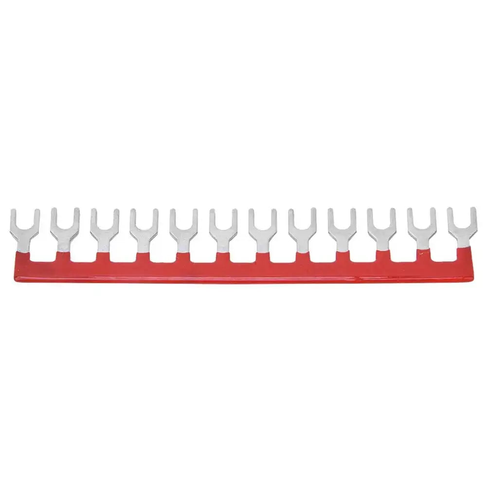 10pcs 12 Wiring Terminal Non-Insulated Shorting Jumpers Bar Wire Connector Barriers Strip For 8.75mm Pitch Barriers Strip Peaceful Pleasures Health and Wellness