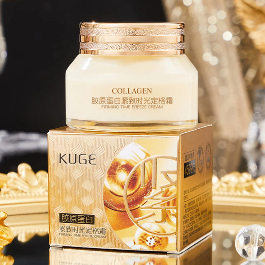 Collagen Cream Lifting Firming Cream MoisturizingReduces Wrinkles & Fine Lines Brighten 50g Peaceful Pleasures Health and Wellness Collagen Cream
