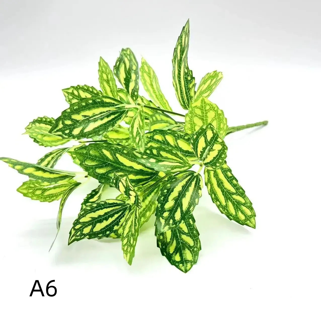 Artificial Silk Taro & Dieffenbachia Leaf Plant – Home Decor