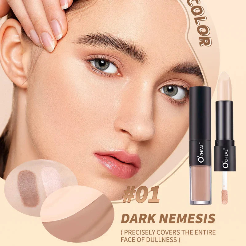 OCHEAL Double-Ended Concealer Stick – Waterproof, Long-Lasting