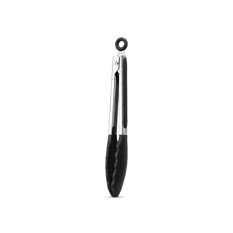 Silicone Tip Kitchen Tongs Set 3 Sizes – BBQ & Cooking Tongs
