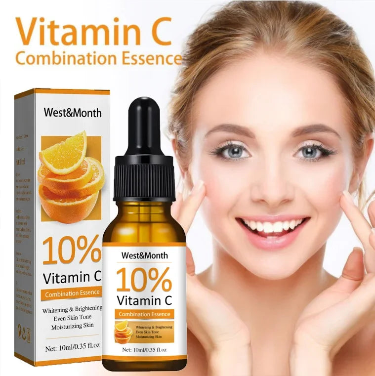 Vitamin C & Hyaluronic Acid Face Serum – Dark Spot & Brightening Peaceful Pleasures Health and Wellness Default Title