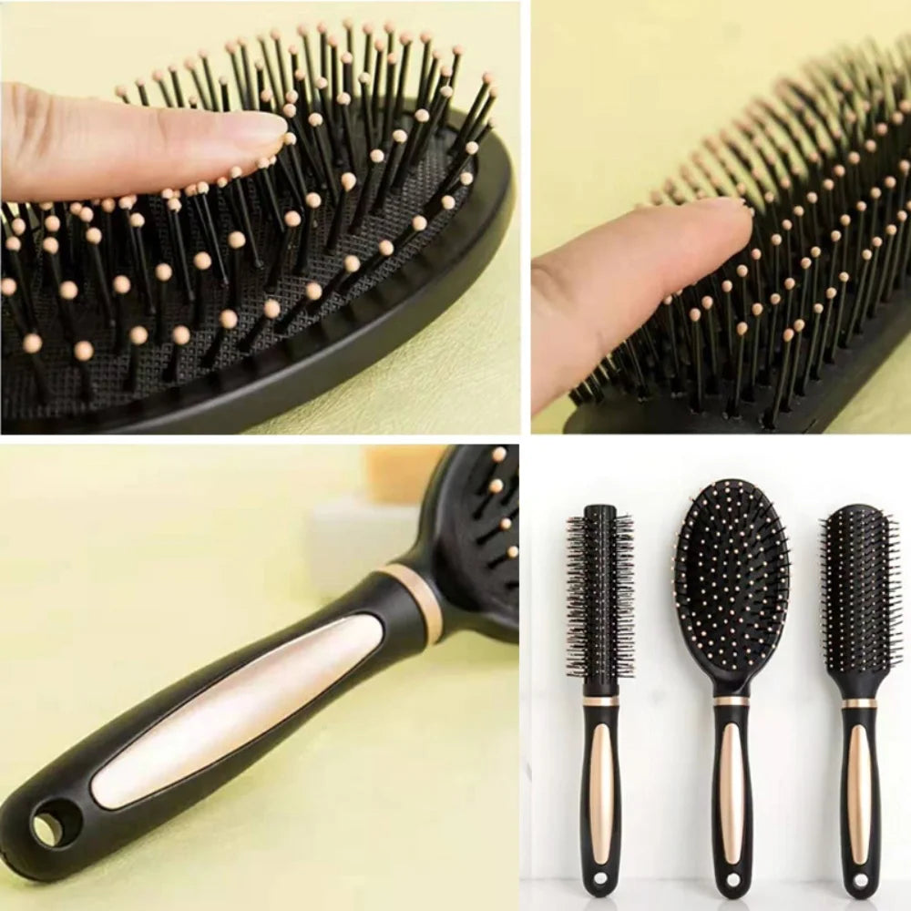 Hairdressing Girls Hair Scalp Massage Comb Anti Static Air Cushion Hair Brush Women Wet Curly Hair Brush For Salon Styling Tool Peaceful Pleasures Health and Wellness