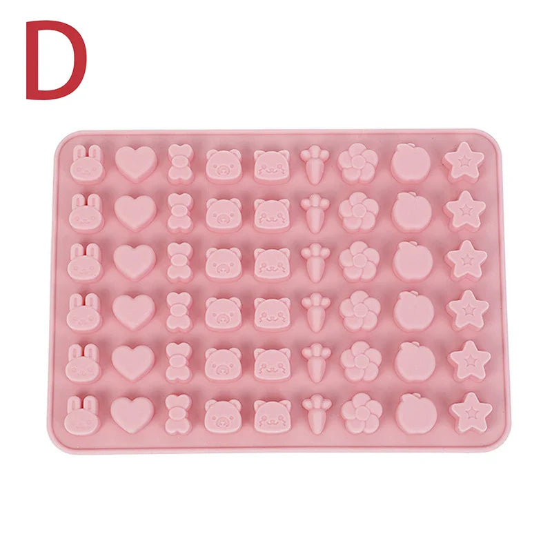Silicone Mold – Chocolate, Candy, Jelly, Ice & Cake Decor