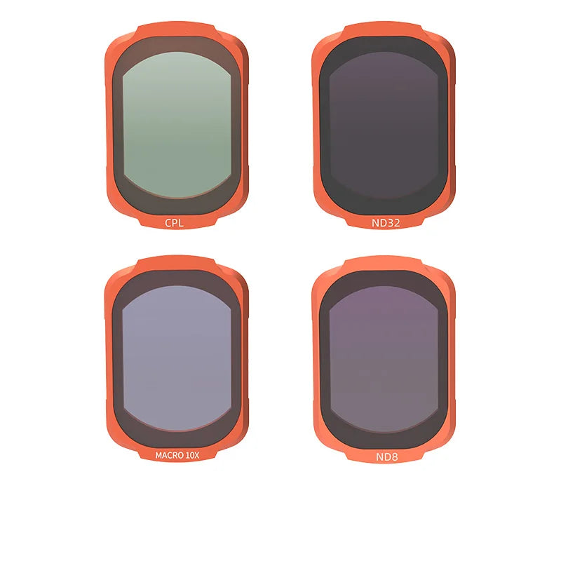 For DJI Pocket 4 Filter Kit Aviation Aluminum Nano Coating 99% Transmittance Optical Glass Ultra Lightweight Gimbal Friendly Peaceful Pleasures Health and Wellness E