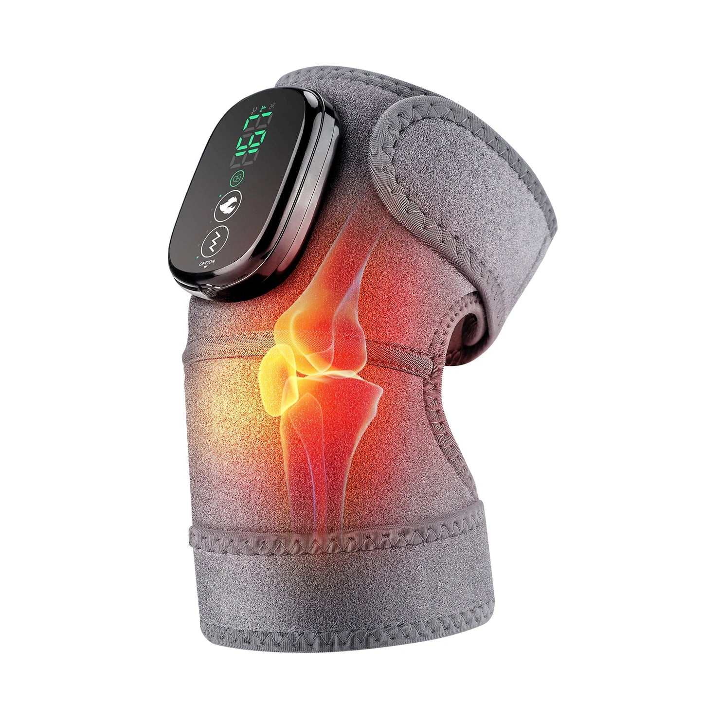 3-in-1 Heated Vibration Knee Shoulder & Elbow Massager