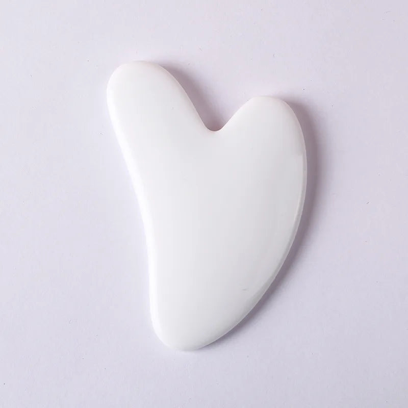 Gua Sha Facial Massage Set – Face Roller & Scraping Board