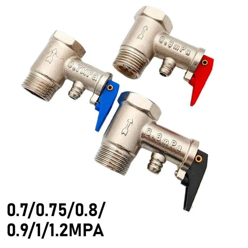 Brass Adjustable Pressure Relief Safety Valve | CE Certified