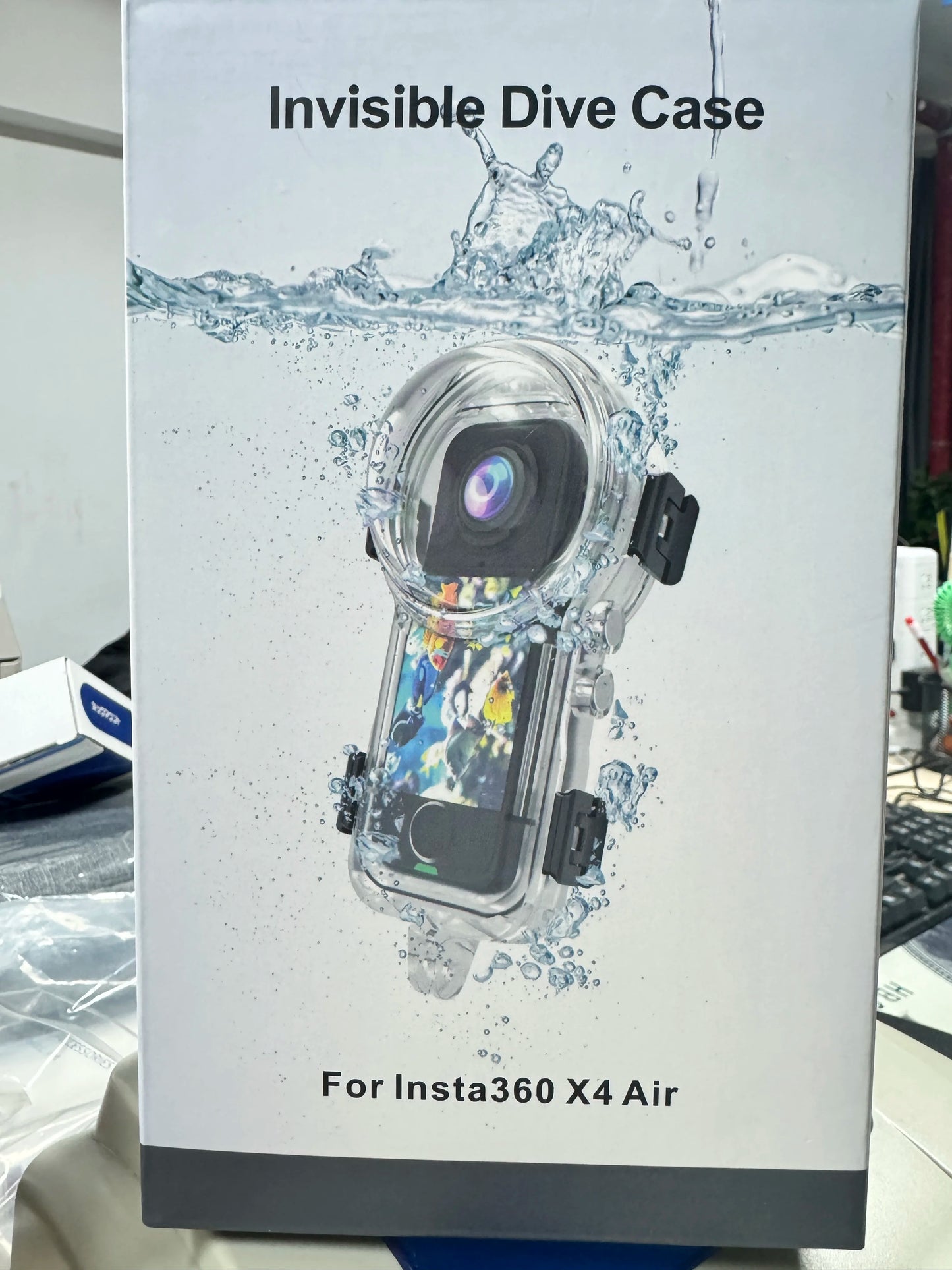 50M Waterproof Dive Case for Insta360 X4 X5 X3 Housing