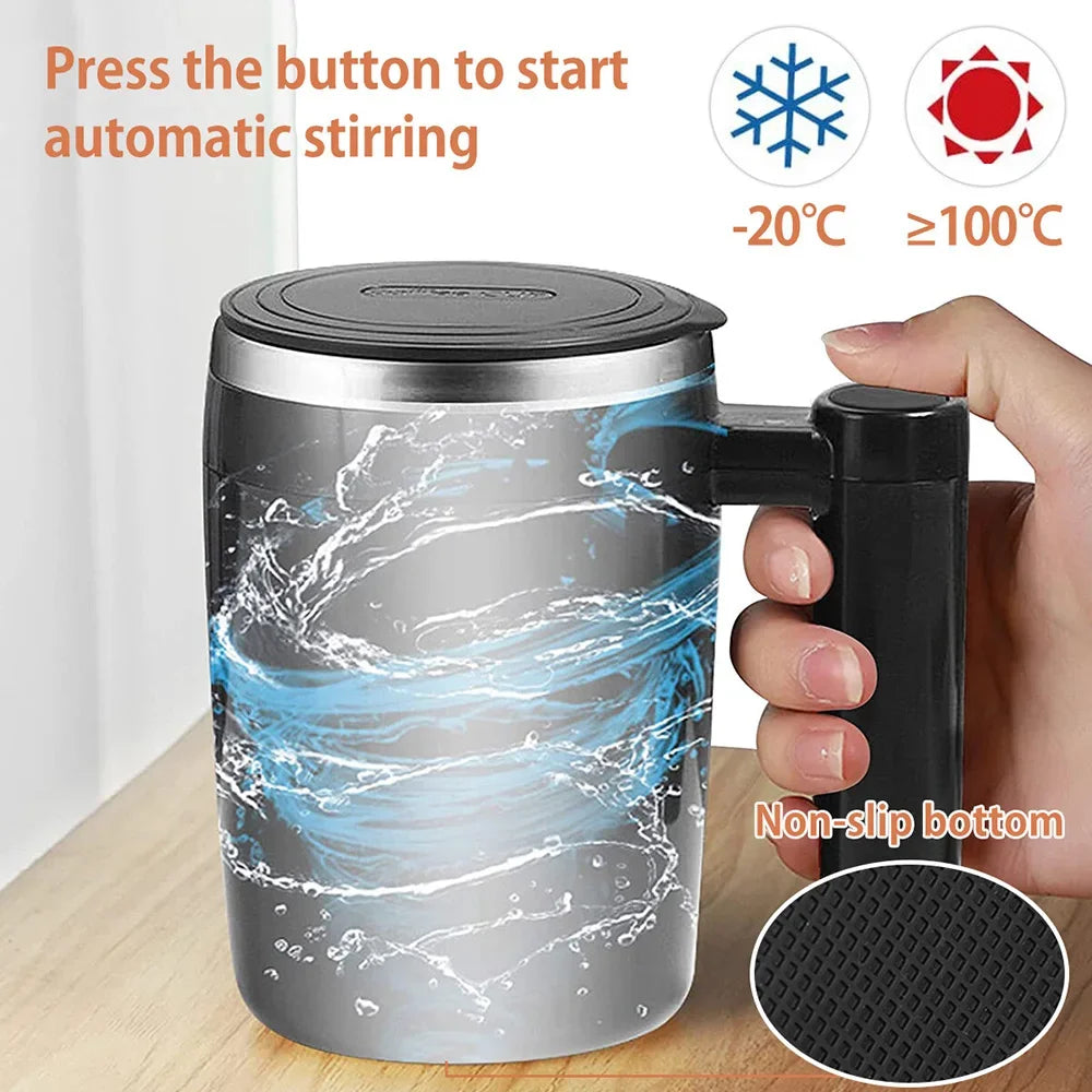 URGGU Self-Stirring Magnetic Mug | USB Rechargeable 380ml