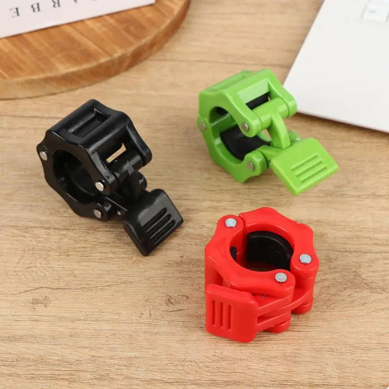 Barbell Collar Clips 25/28mm Quick Release Locking Clamps | Gym