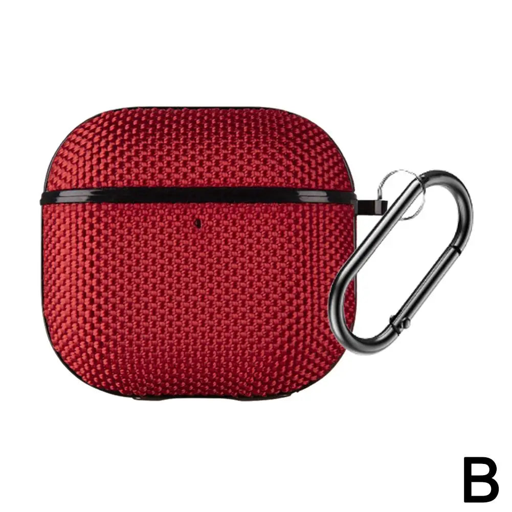 AirPods 4 Waterproof Nylon PC Case with Metal Buckle