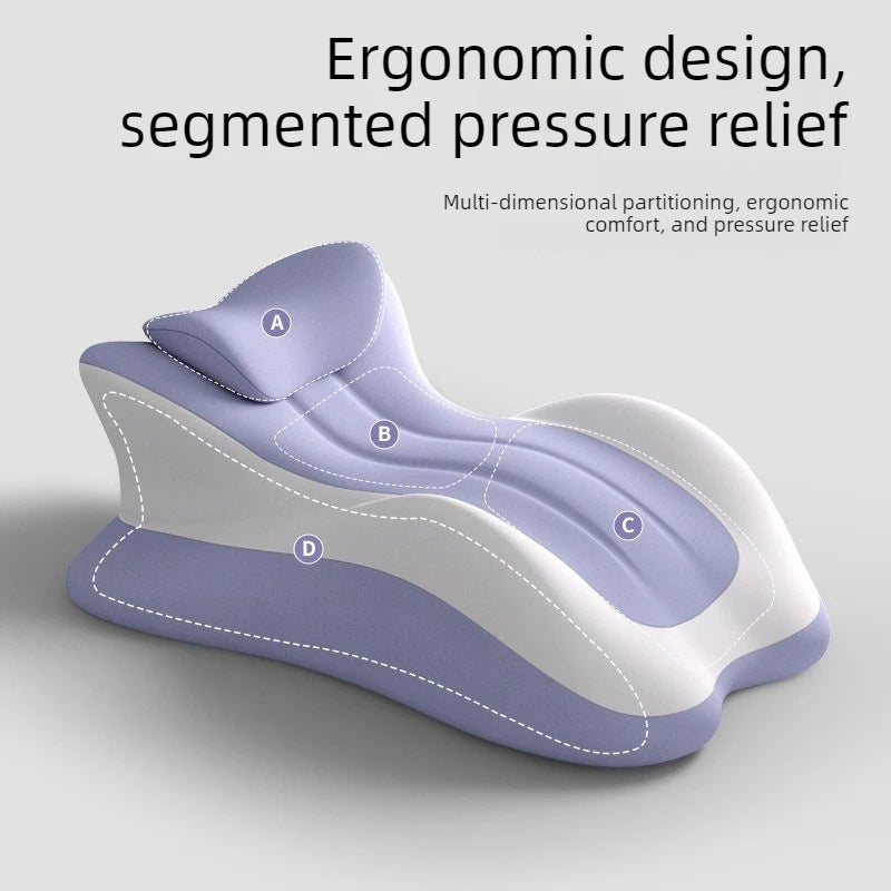 Memory Foam Bed Wedge Pillow Anti Snoring Acid Reflux Relief Neck Back Leg Pain Reading Sleeping Post Surgery Recovery Pillow Peaceful Pleasures Health and Wellness