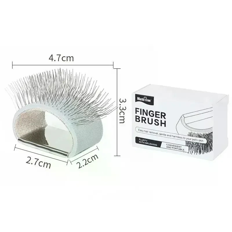 Pet Mini Finger Comb – Dog & Cat Detangling Grooming Tool Pet Grooming Comb Peaceful Pleasures Health and Wellness