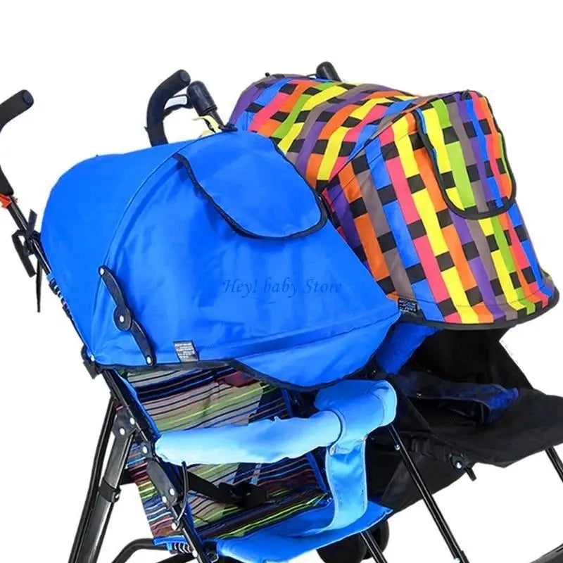 UV50+ Stroller Sun Shade Canopy | Rain & Sun Cover for Prams