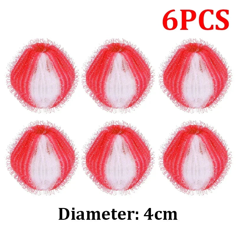 6/12pcs Downy Laundry Balls Pet Hair Remover Washing Capsules Removes Lint Personal Care Clothes Limpieza Reusable Ball Catch Peaceful Pleasures Health and Wellness Style E-6PCS