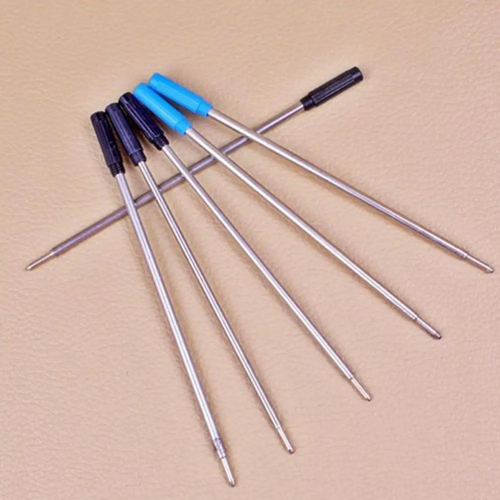 10 pcs OPP Packaging Metal Pen Refill Ballpoint Pen for Crystal Diamond Ballpoint Pen Student Pen Rod Blue/Black Ink 7cm Length Peaceful Pleasures Health and Wellness