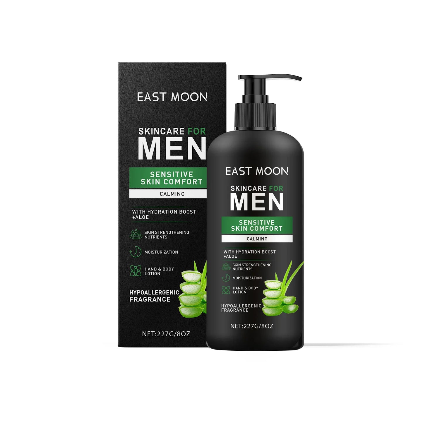 East Moon Men's Body Lotion – Moisturizing Nourishing Cream