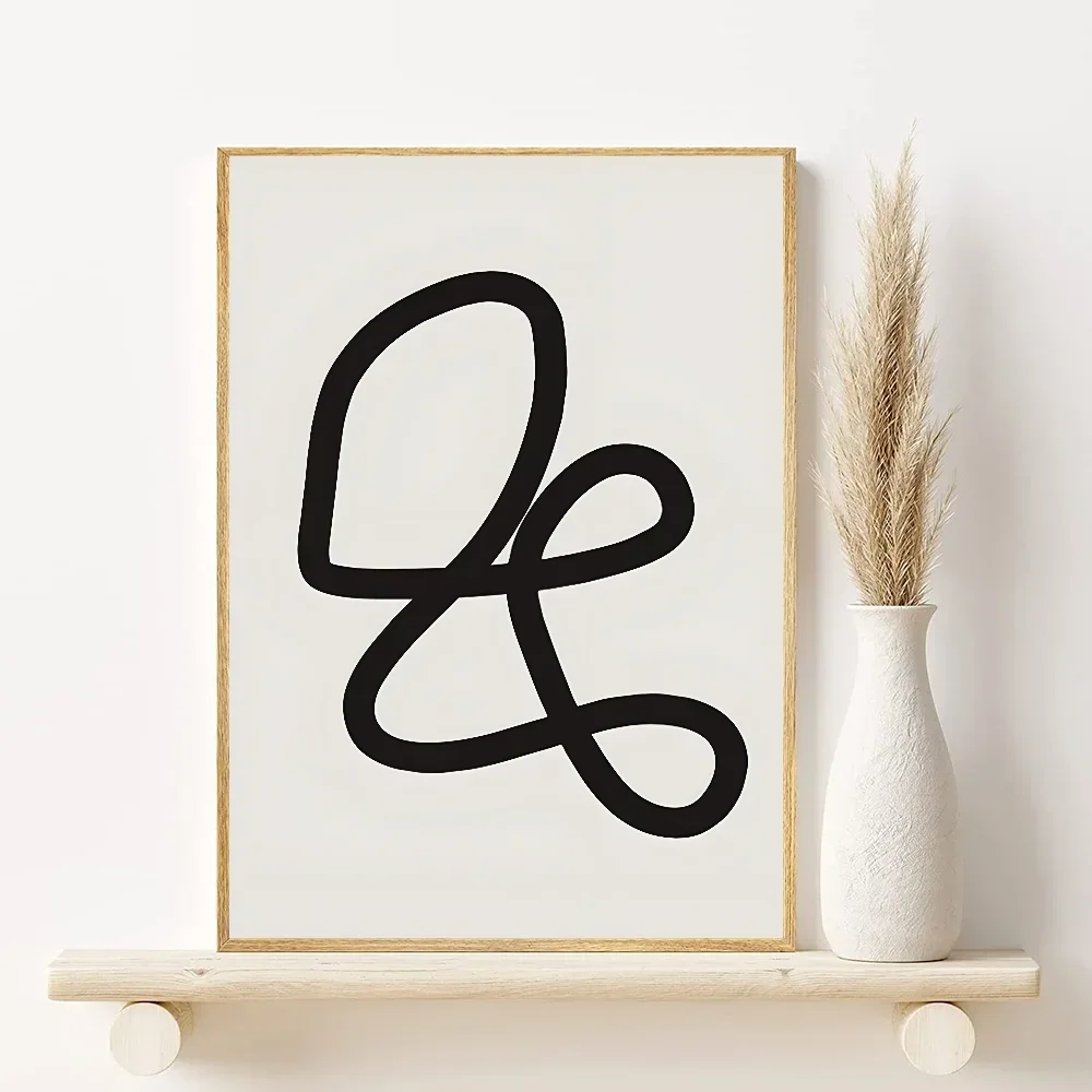 Abstract Bohemian Canvas Wall Art Poster | Aesthetic Home Décor Canvas Wall Art Peaceful Pleasures Health and Wellness