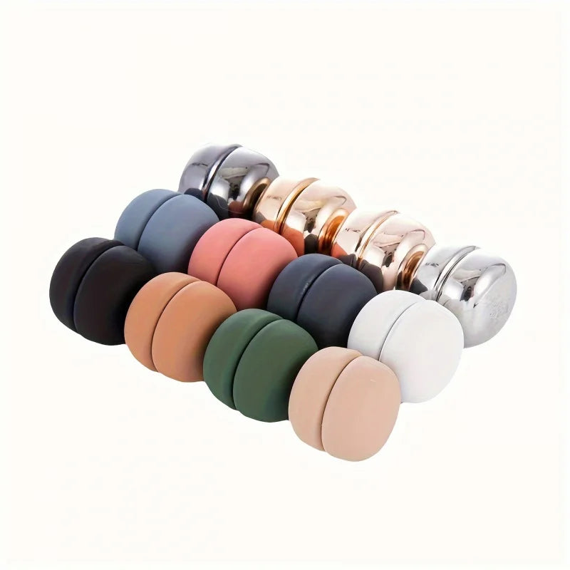 12pcs Magnetic Headscarf Pins – Colorful Stainless Steel Scarf Clips for Women Scarf Pin Peaceful Pleasures Health and Wellness China Mainland