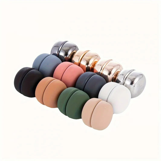 12pcs Magnetic Headscarf Pins – Colorful Stainless Steel Scarf Clips for Women Scarf Pin Peaceful Pleasures Health and Wellness China Mainland